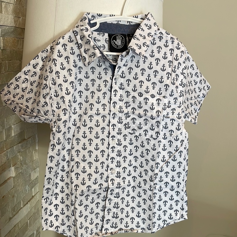 Body Glove Anchors Button Down Shirt